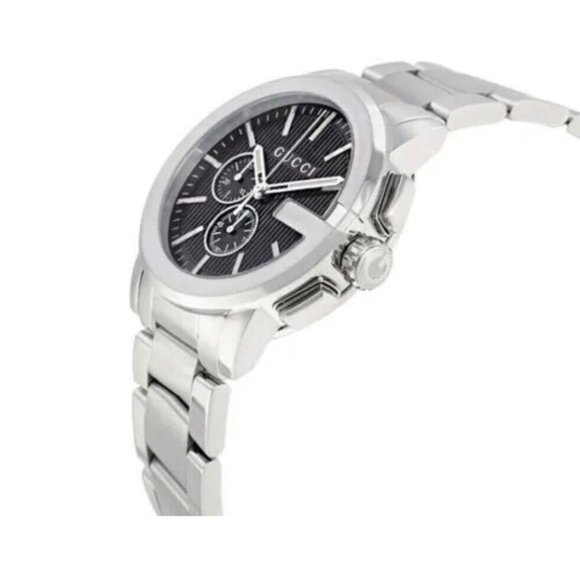 Gucci G-CHRONO WATCH, 44MM YA101204 NO LOW BALL OFFERS! THIS IS PRICED TO SALE! - Picture 2 of 12